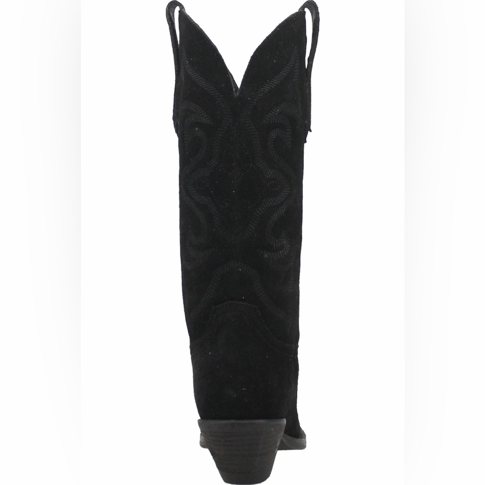 Ariat Black Suede Over-the-Knee Western Boots - Picture 6 of 7